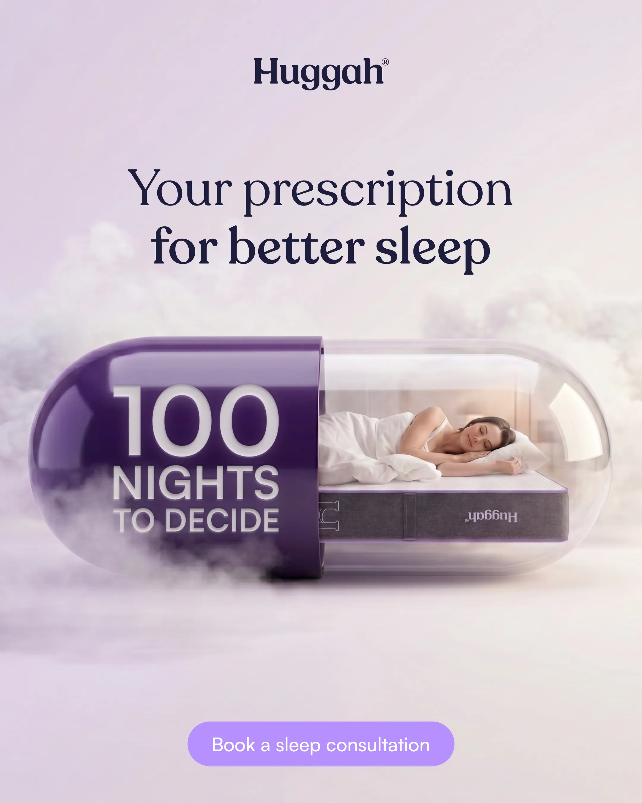 Huggah ad: 100 nights to decide