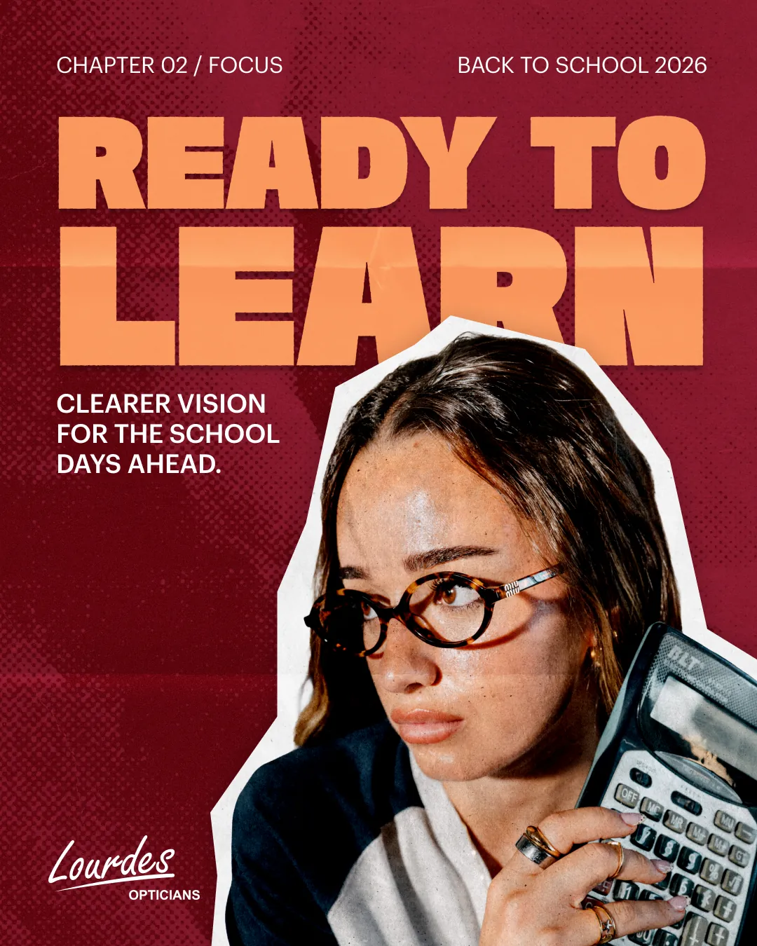 Lourdes Back to School ad