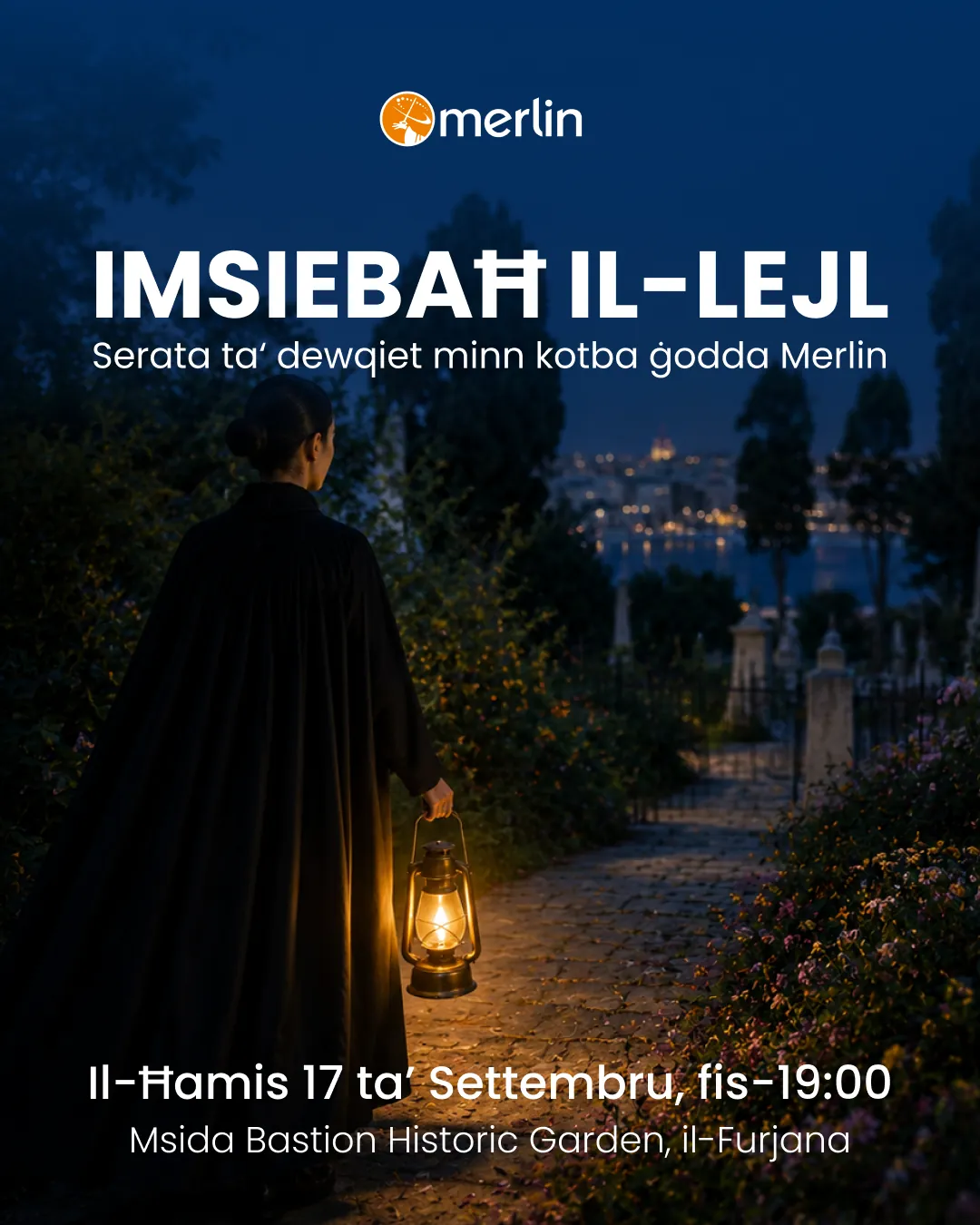 Merlin Publishers event ad