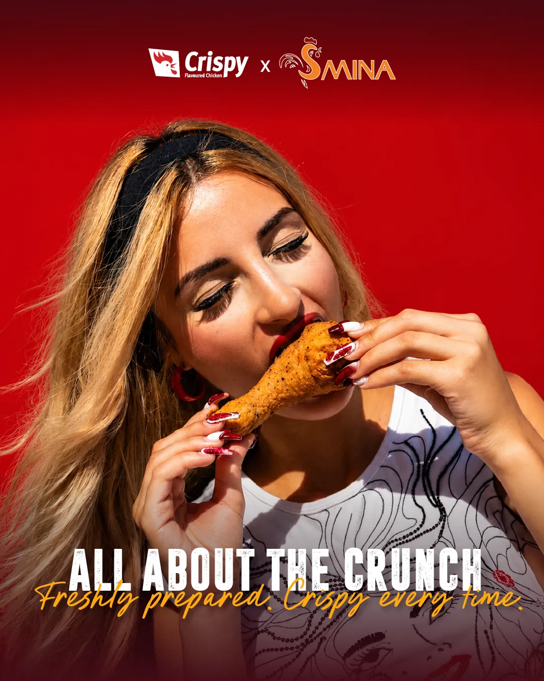 All about the crunch: freshly prepared, crispy every time