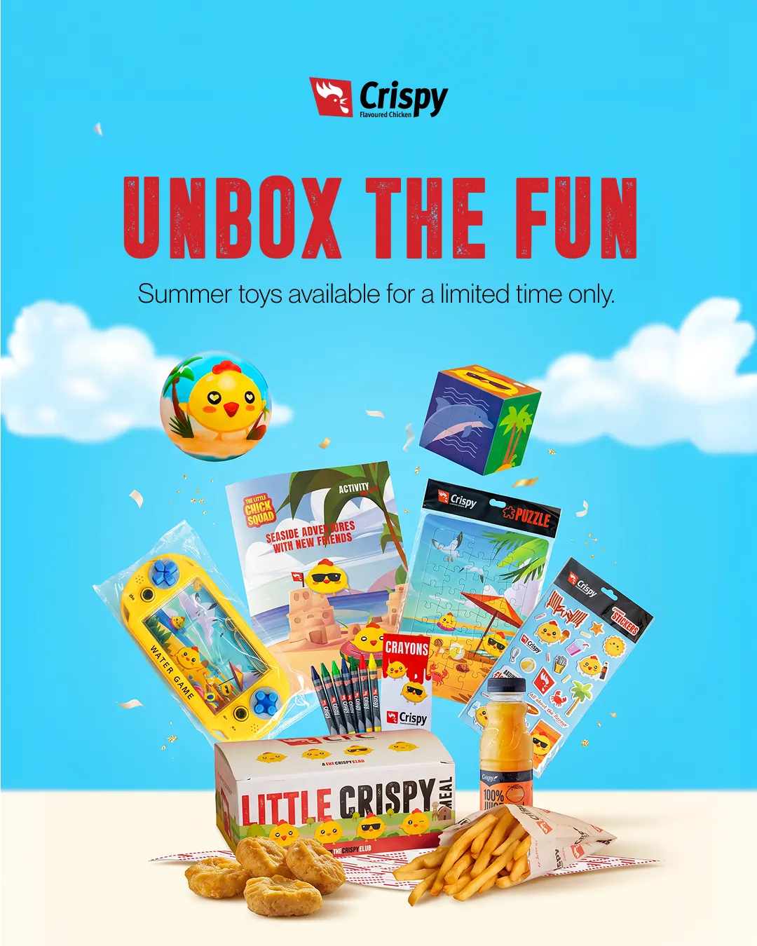 Unbox the fun: CFC summer toys for a limited time