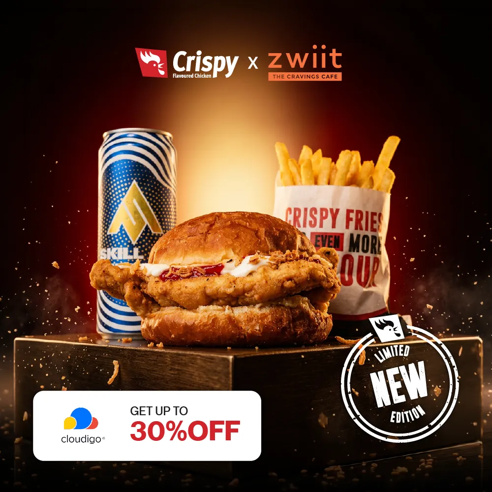 CFC, Zwiit and Cloudigo launch: up to 30% off a limited edition meal