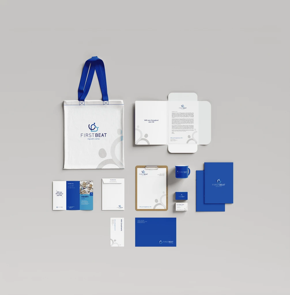 First Beat stationery and merchandise